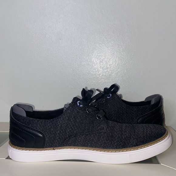 Steve Madden Men's Friend Fly Knit Sneaker Black/Gray Size 8 - Picture 11 of 16